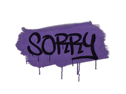 Sealed Graffiti | Sorry (Monster Purple)