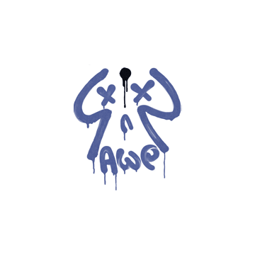 Sealed Graffiti | Recoil AWP (SWAT Blue)