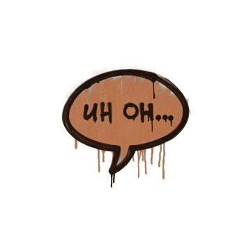 Sealed Graffiti | Uh Oh (Tiger Orange)