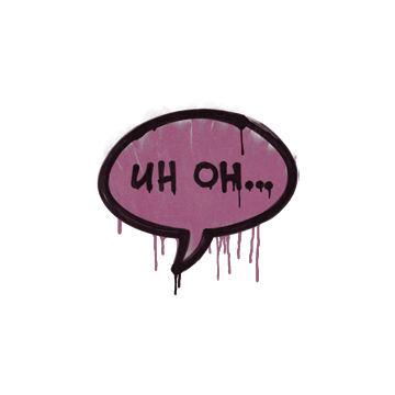 Sealed Graffiti | Uh Oh (Princess Pink)