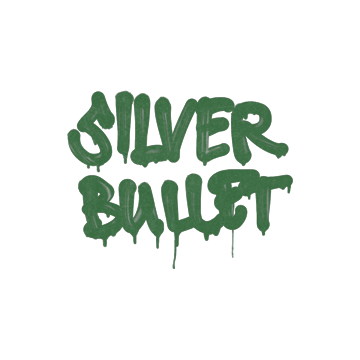 Sealed Graffiti | Silver Bullet (Jungle Green)
