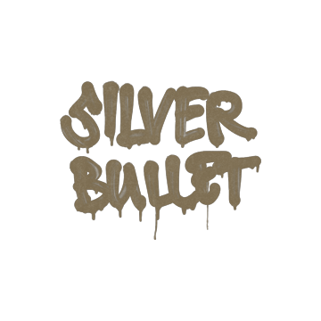 Sealed Graffiti | Silver Bullet (Dust Brown)