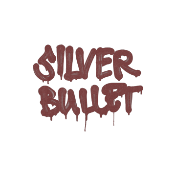 Sealed Graffiti | Silver Bullet (Brick Red)
