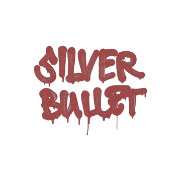 Sealed Graffiti | Silver Bullet (Blood Red)