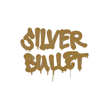 Sealed Graffiti | Silver Bullet (Desert Amber)