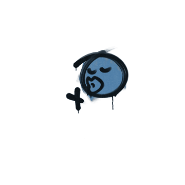 Sealed Graffiti | Smooch (Monarch Blue)
