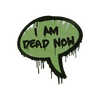 Sealed Graffiti | Dead Now (Battle Green)