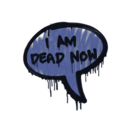 Sealed Graffiti | Dead Now (SWAT Blue)