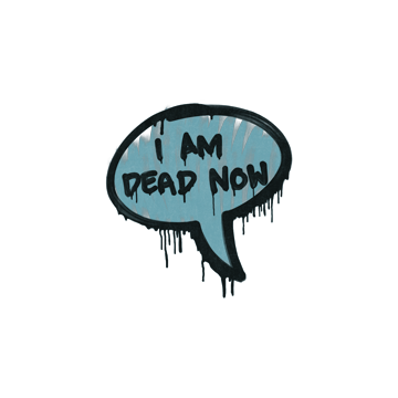 Sealed Graffiti | Dead Now (Wire Blue)