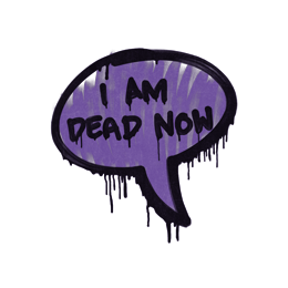 Sealed Graffiti | Dead Now (Monster Purple)