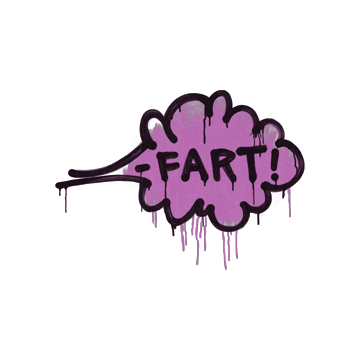 Sealed Graffiti | Fart (Bazooka Pink)