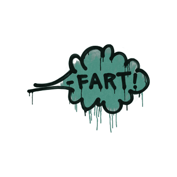 Sealed Graffiti | Fart (Frog Green)