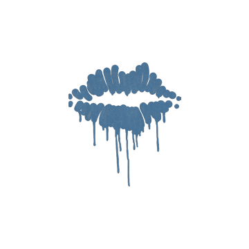 Sealed Graffiti | Kiss (Monarch Blue)