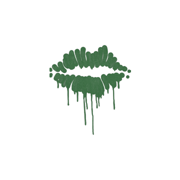 Sealed Graffiti | Kiss (Jungle Green)