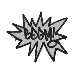 Sealed Graffiti | BOOM (Shark White)