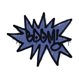Sealed Graffiti | BOOM (SWAT Blue)