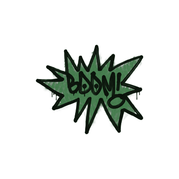 Sealed Graffiti | BOOM (Jungle Green)