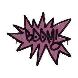 Sealed Graffiti | BOOM (Princess Pink)