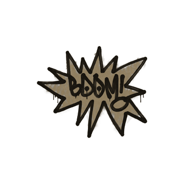 Sealed Graffiti | BOOM (Dust Brown)