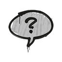 Sealed Graffiti | Question Mark (Shark White)