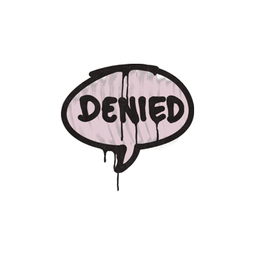 Sealed Graffiti | Denied (War Pig Pink)