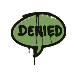 Sealed Graffiti | Denied (Battle Green)