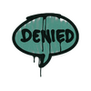 Sealed Graffiti | Denied (Frog Green)