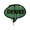 Sealed Graffiti | Denied (Jungle Green)