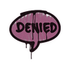 Sealed Graffiti | Denied (Princess Pink)