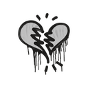 Graffiti | Broken Heart (Shark White)