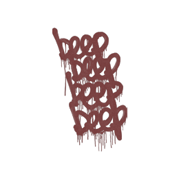 Sealed Graffiti | BEEP (Brick Red)