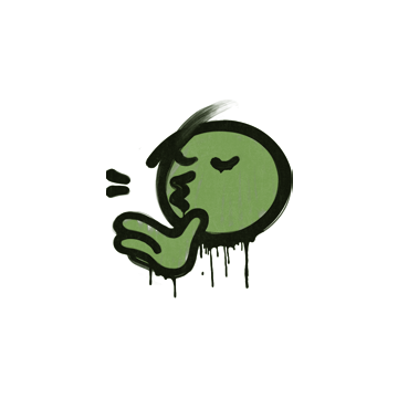Sealed Graffiti | Chef Kiss (Battle Green)