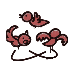 Sealed Graffiti | Dizzy (Blood Red)