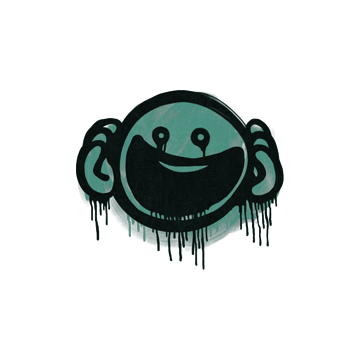 Sealed Graffiti | OMG (Frog Green)