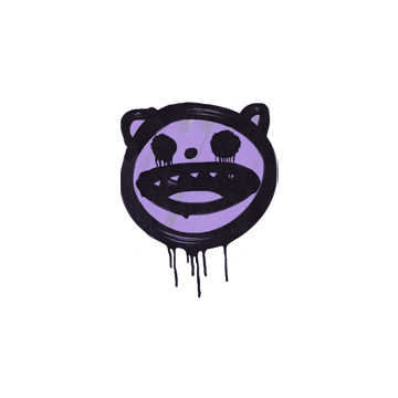 Sealed Graffiti | Happy Cat (Violent Violet)
