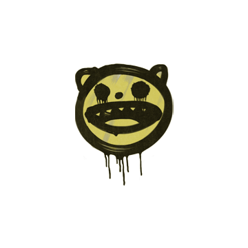 Sealed Graffiti | Happy Cat (Tracer Yellow)