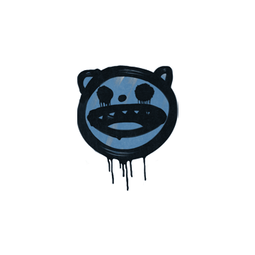 Sealed Graffiti | Happy Cat (Monarch Blue)