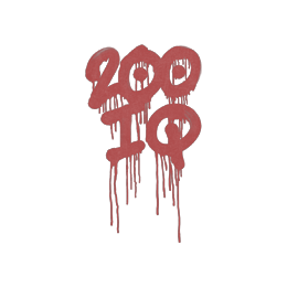 Sealed Graffiti | 200 IQ (Blood Red)