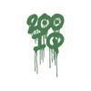 Sealed Graffiti | 200 IQ (Jungle Green)