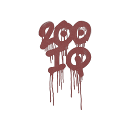 Sealed Graffiti | 200 IQ (Brick Red)