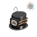 Unusual Bootleg Base Metal Billycock (Cloud 9)