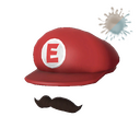 Strange Unusual Plumber's Cap (Massed Flies)