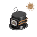 Bootleg Base Metal Billycock