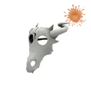 Unusual Pyromancer's Mask (Cloudy Moon)