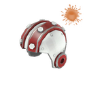 Unusual Cyborg Stunt Helmet (Amaranthine)