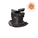 Unusual Galvanized Gibus (Orbiting Planets)