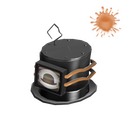 Unusual Bootleg Base Metal Billycock (Vivid Plasma)