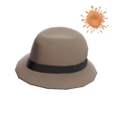 Unusual Flipped Trilby (Orbiting Fire)