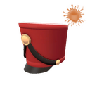 Unusual Stout Shako (Flaming Lantern)