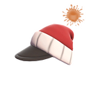 Unusual Crimbo Cap (Shining Bokeh)
